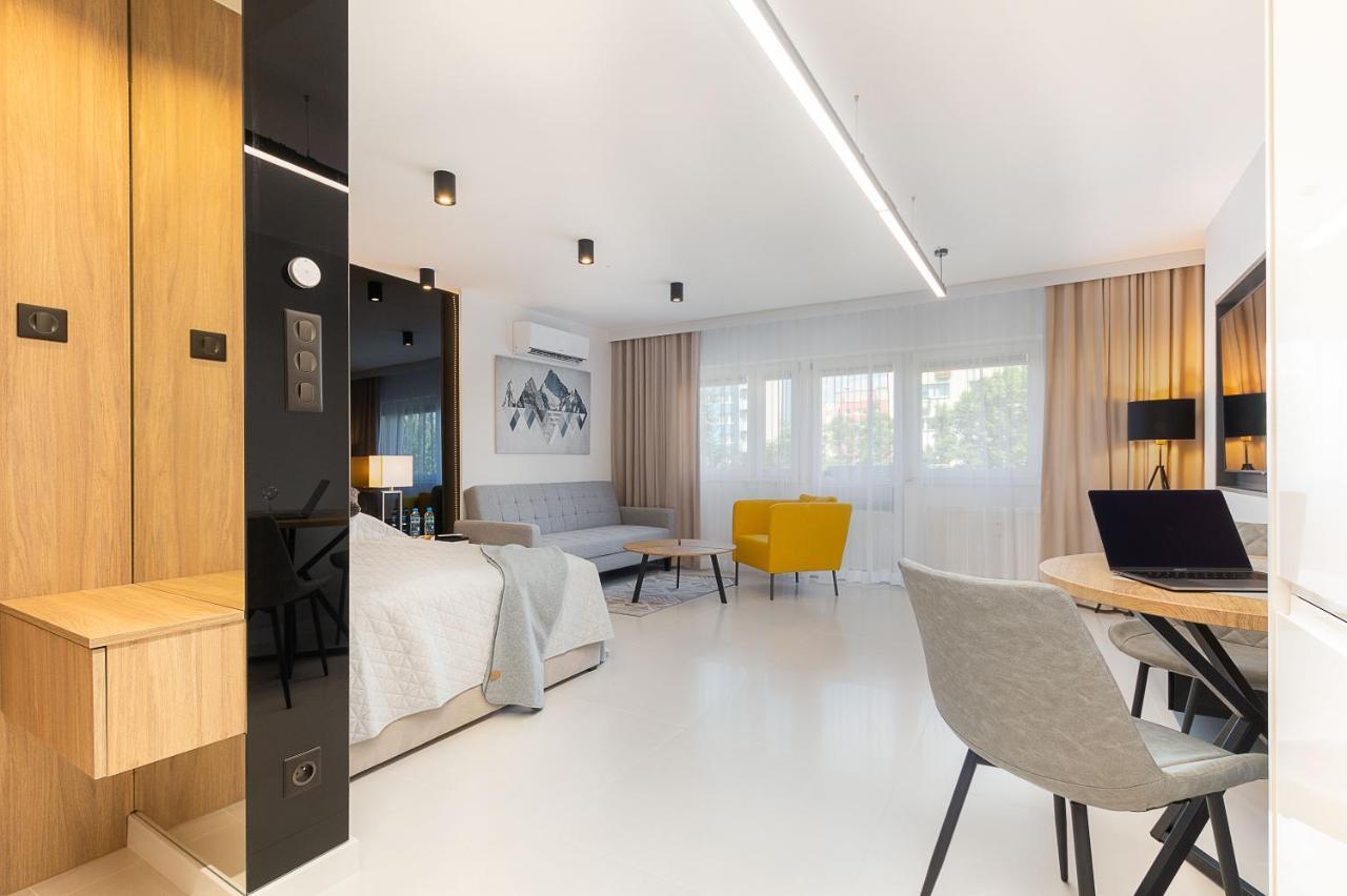 Studio Silesian Vip City Centrum Free Parking Забже Экстерьер фото